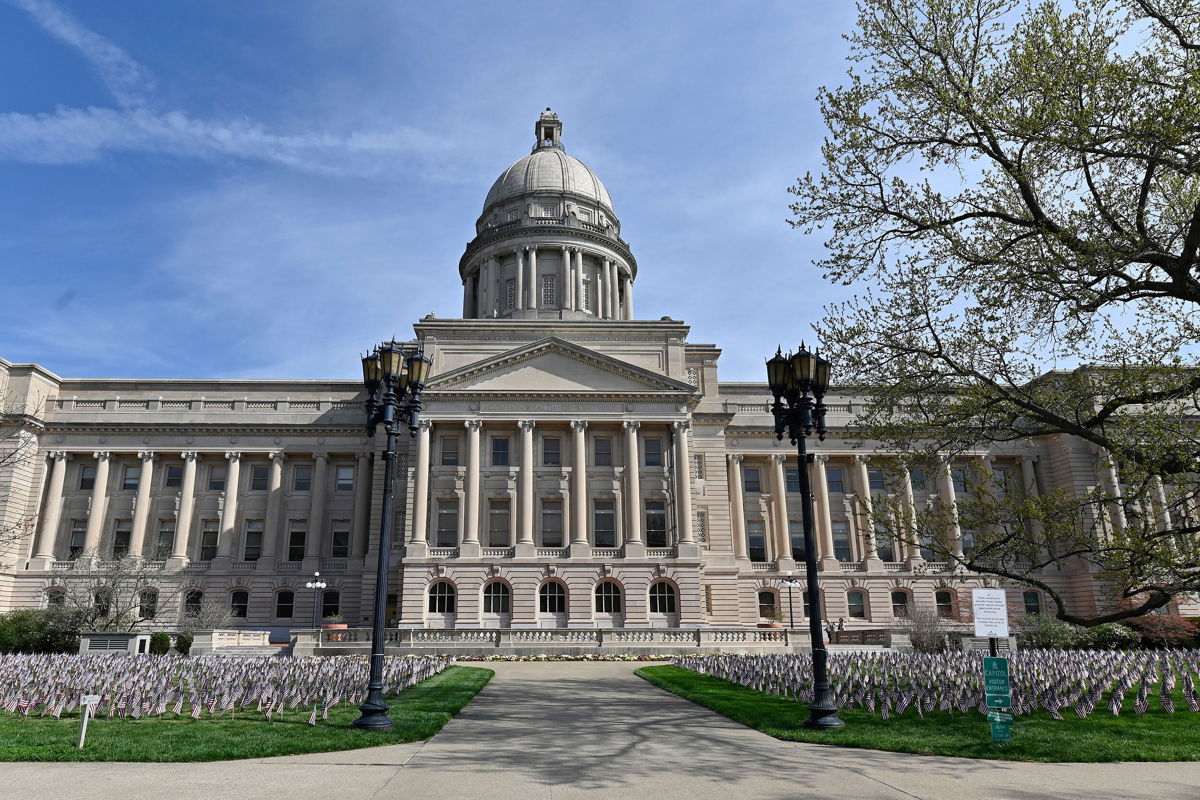 <i>Timothy D. Easley/AP</i><br/>Kentucky lawmakers gave final approval to a sweeping abortion bill that would ban most abortions after 15 weeks of pregnancy