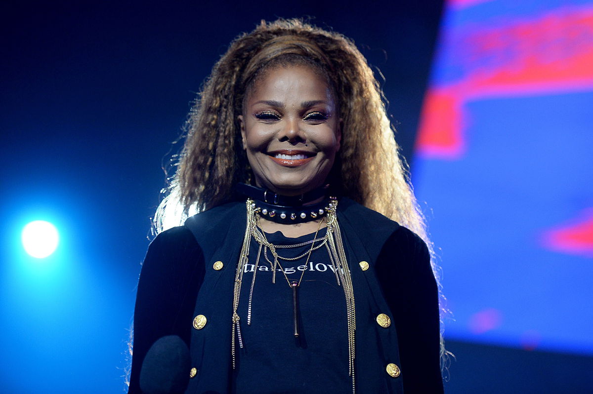 <i>Dave Hogan/MTV 2018/Getty Images Europe/Dave J Hogan/Getty Images for MT</i><br/>Janet Jackson on stage during the MTV EMAs 2018 at the Bilbao Exhibition Centre (BEC) on November 04