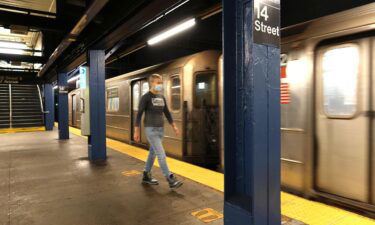 An Asian man was attacked with a hammer at the 14th Street subway station in New York City.