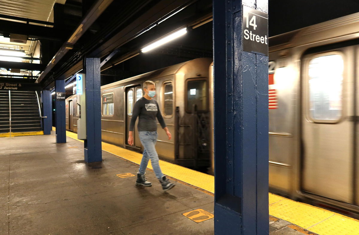 <i>Gary Hershorn/Getty Images</i><br/>An Asian man was attacked with a hammer at the 14th Street subway station in New York City.