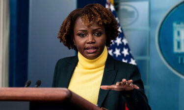 White House principal deputy press secretary Karine Jean-Pierre