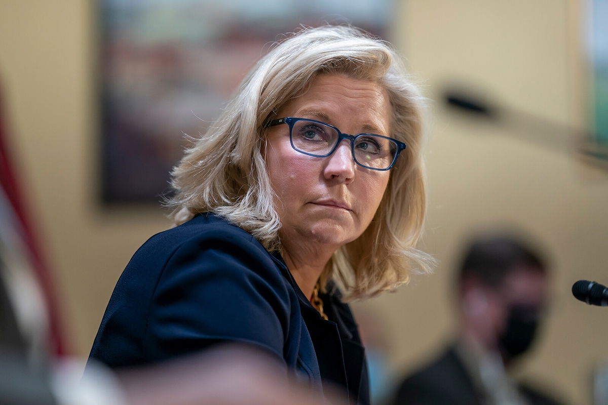 <i>J. Scott Applewhite/AP</i><br/>Wyoming Rep. Liz Cheney is seen at the US Capitol in Washington on December 14