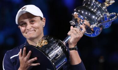 No. 1 women's tennis player in the world Ashleigh Barty