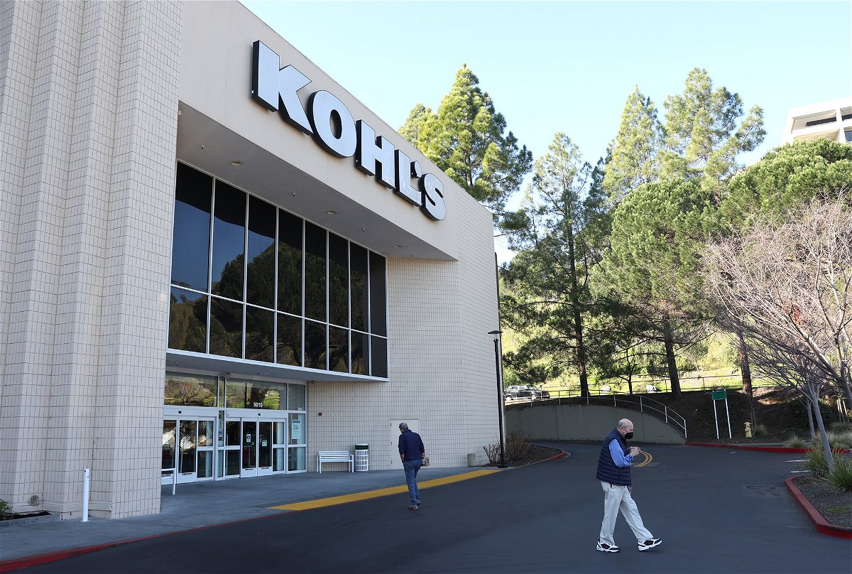 <i>Justin Sullivan/Getty Images</i><br/>Customers enter a Kohl's store on January 24
