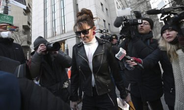 US District Judge Jed Rakoff says Sarah Palin failed to prove her case against New York Times. Palin is seen here leaving the U.S. District Court
