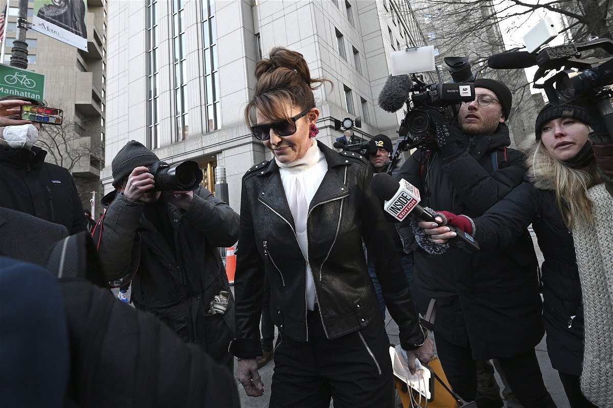 <i>Anthony Behar/Sipa USA/AP</i><br/>US District Judge Jed Rakoff says Sarah Palin failed to prove her case against New York Times. Palin is seen here leaving the U.S. District Court