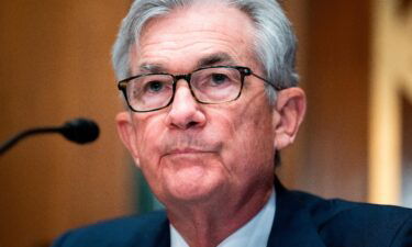U.S. Federal Reserve Chair Jerome Powell testifies at a Senate Banking