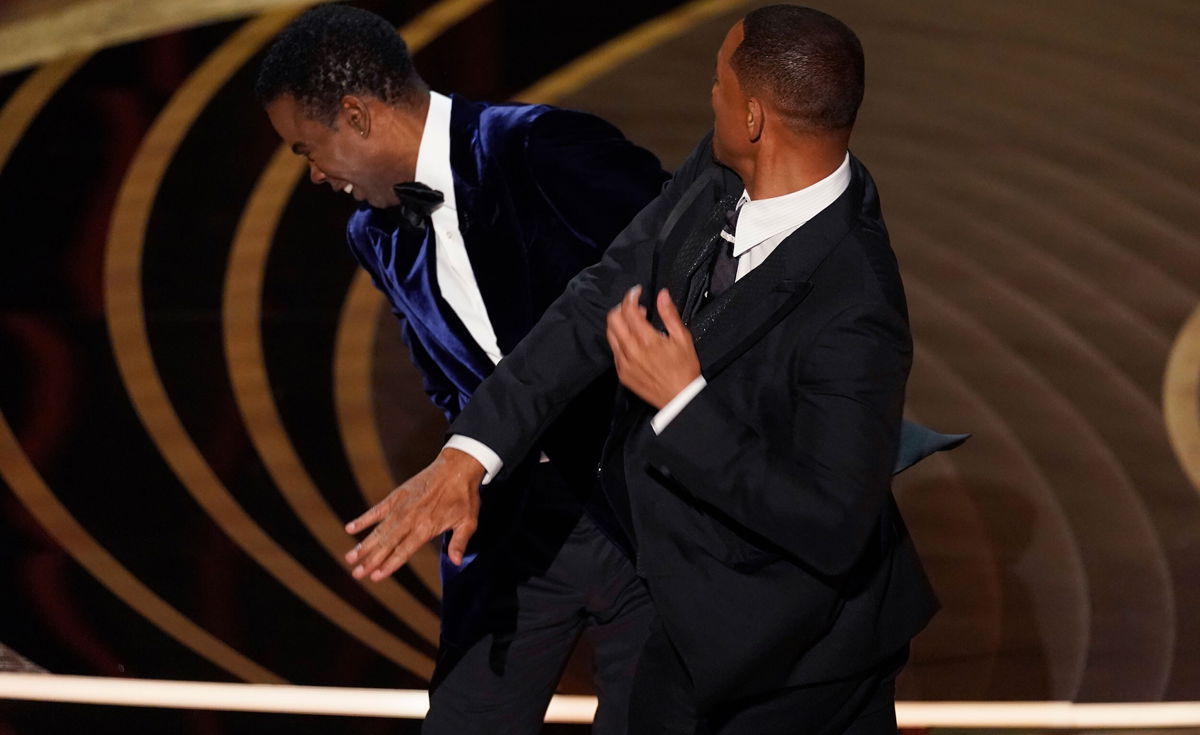 <i>Chris Pizzello/Invision/AP</i><br/>Actor Chris Rock made a joke about Jada Pinkett Smith's shaved head