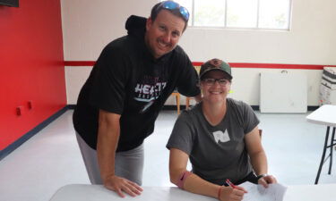 Alexis 'Scrappy' Hopkins became the first woman to be drafted by a professional baseball team. She signed with the Kentucky Wild Health Genomes.