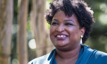 Stacey Abrams's second bid for governor kicked into high gear this week. Abrams is seen here in Norfolk