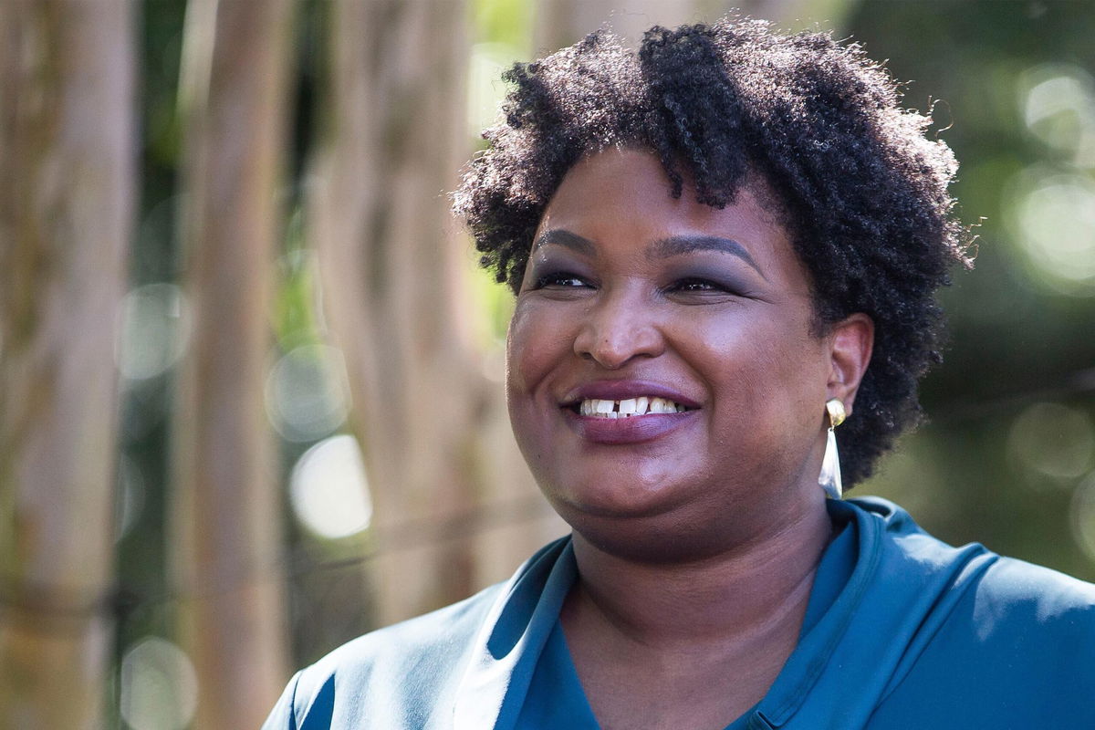 <i>Zach Gibson/Getty Images</i><br/>Stacey Abrams's second bid for governor kicked into high gear this week. Abrams is seen here in Norfolk