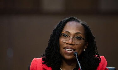 Judge Ketanji Brown Jackson testifies on the second day of her Senate Judiciary Committee confirmation hearing to join the United States Supreme Court on Capitol Hill in Washington