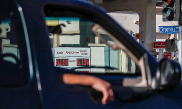 Pictured is a Shell station charging $6.09 per gallon for regular gas in Azusa