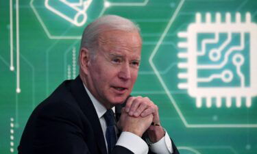 President Joe Biden on March 10 suggested the new consumer price index report showing soaring inflation reflected the pinch Americans are feeling due to the Russian invasion of Ukraine and other factors.