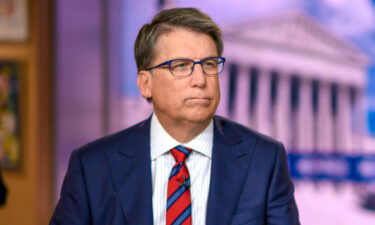 Former North Carolina Gov. Pat McCrory appears on "Meet the Press" in Washington