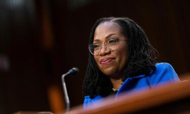 Judge Ketanji Brown Jackson testifies before the Senate Judiciary Committee on the third day of her confirmation hearing to join the United States Supreme Court on Capitol Hill in Washington