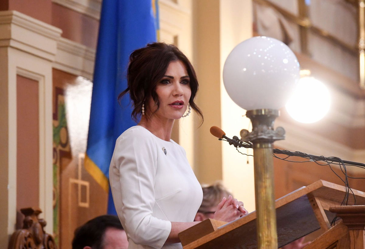 <i>Erin Woodiel/USAToday</i><br/>South Dakota Gov. Kristi Noem on Wednesday signed a law that further restricts access to abortions through medication in the state.