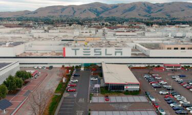 A general view of the Tesla Fremont Factory