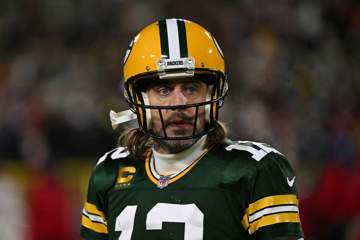 <i>Stacy Revere/Getty Images</i><br/>Aaron Rodgers reached a deal with the Packers a month after winning the NFL's MVP award.