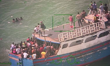 Many of those aboard the stricken boat needed medical attention.