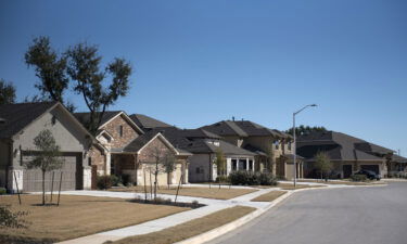Homes stand in Cedar Park
