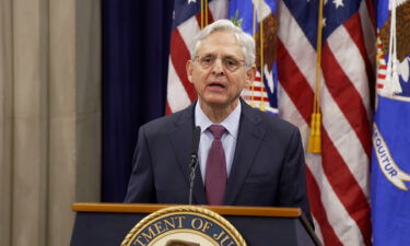 AG Merrick Garland says avoiding politically sensitive cases could 'undermine' the rule of law.