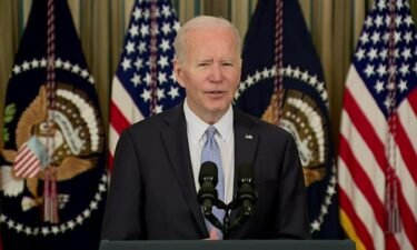 President Biden addresses new jobs numbers from the White House on Wednesday.