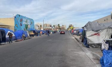 Less than a mile from Arizona's state capitol sits one of the country's largest homeless encampments