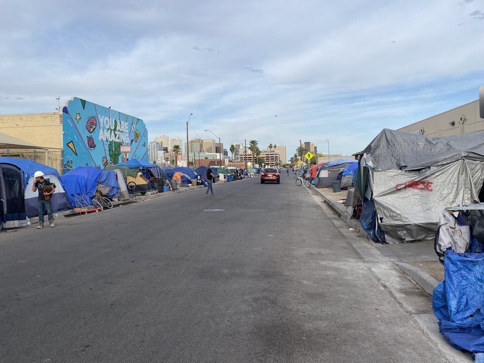 <i>KTVK/KPHO</i><br/>Less than a mile from Arizona's state capitol sits one of the country's largest homeless encampments