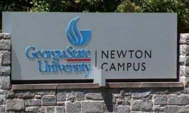Seen here is the Georgia State University Newton Campus sign.