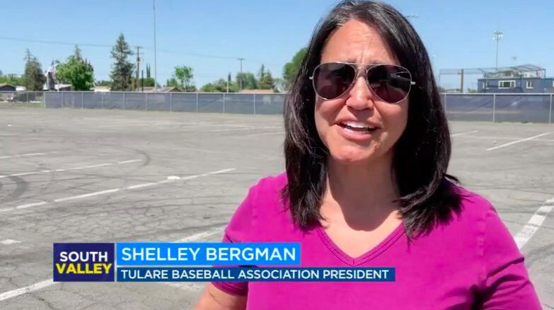 <i>KFSN</i><br/>Shelley Bergman is President of Tulare Baseball Association.