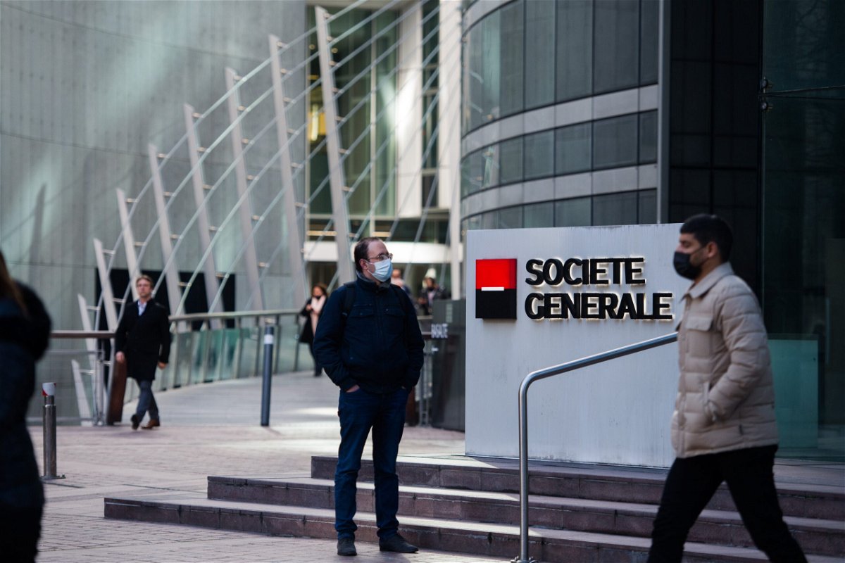<i>Nathan Laine/Bloomberg/Getty Images</i><br/>France's Societe Generale announced on April 11 that it was exiting Russia.