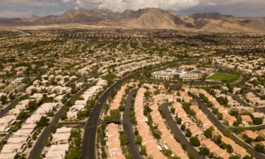Homes and a golf course in the Summerlin community of Las Vegas. Last year