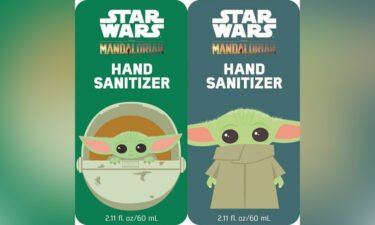 Hand sanitizers featuring "baby Yoda" from Disney's The Mandalorian were recalled due to the presence of benzene