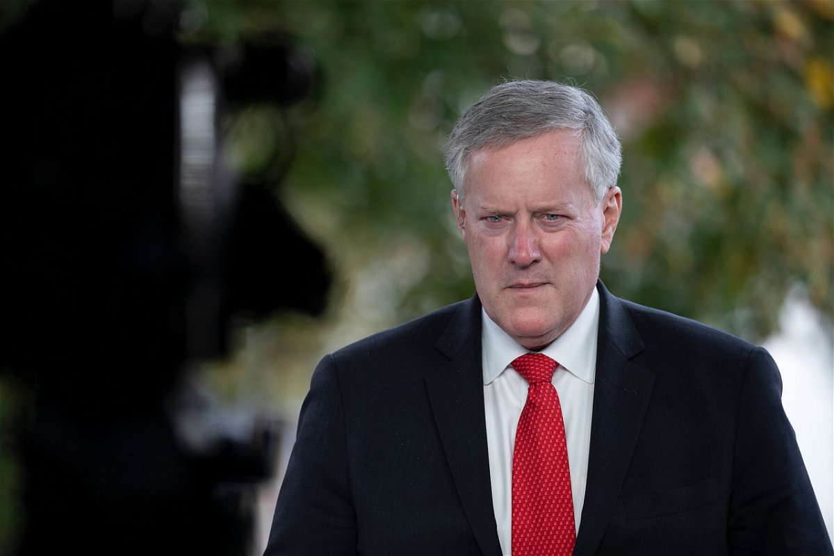 <i>Tasos Katopodis/Getty Images</i><br/>Former White House chief of staff Mark Meadows