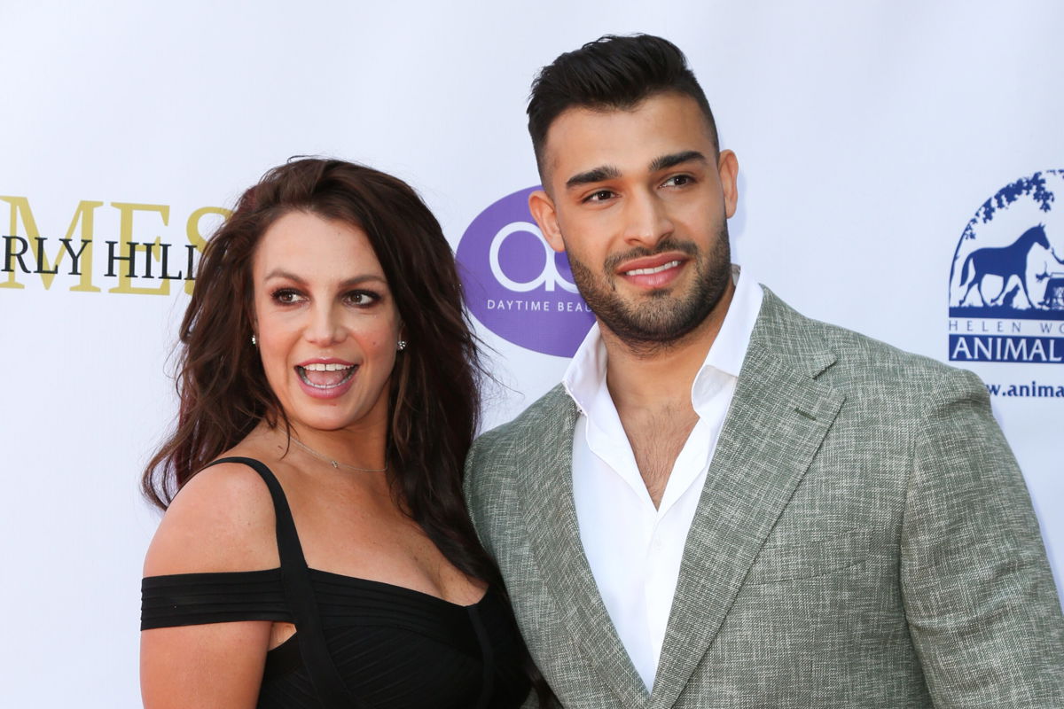 <i>Paul Archuleta/FilmMagic/Getty Images</i><br/>Britney Spears and Sam Asghari are pictured in 2019 at the Daytime Beauty Awards. Britney Spears has shared that she is having a baby and now her fiancé is revealing his thoughts about fatherhood.