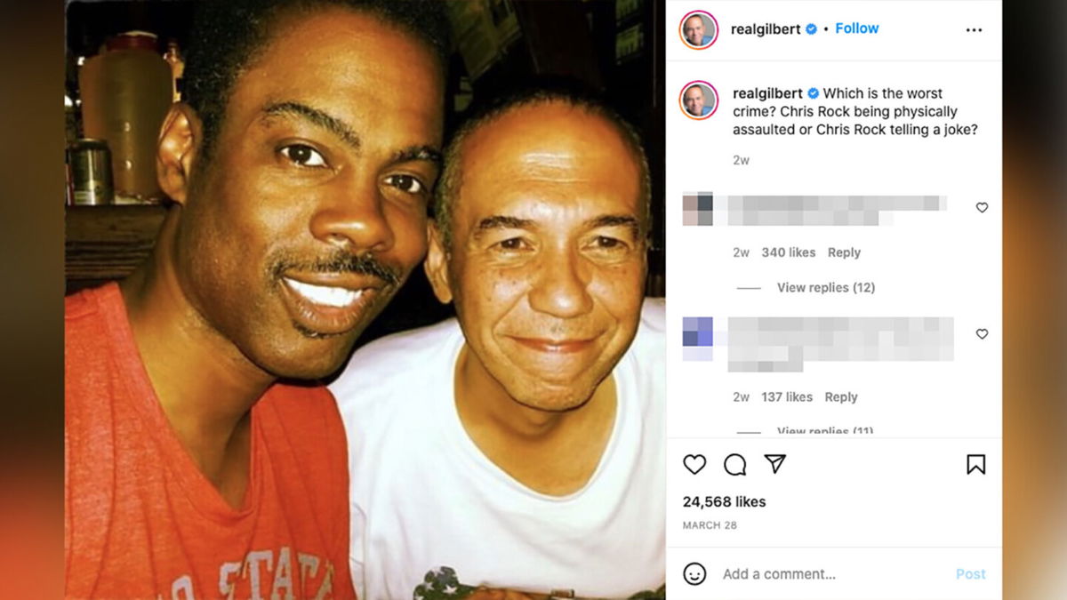 <i>From Gilbert Gottfried/Instagram</i><br/>