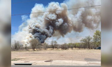 Evacuations are in progress in New Mexico's Valencia County due to a fast-moving fire approximately two miles in length that is affecting a "few thousand people