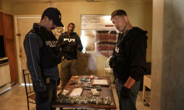 Jon Bernthal (right) plays a rogue cop in HBO's 'We Own This City.'