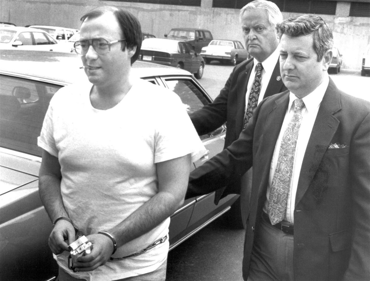 <i>Jim Laragy/Rochester Democrat and Chronicle/USA Today Network/FILE</i><br/>New York mob hitman Dominic Taddeo is seen here on the left. Taddeo