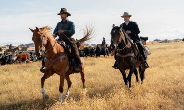 Benedict Cumberbatch (L) and Jesse Plemons in "The Power of the Dog."