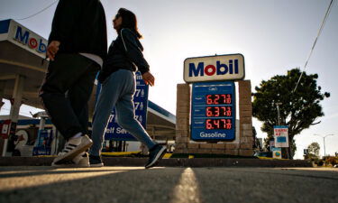 The average price of a gallon of gas in the US was around $4.10 on April 12