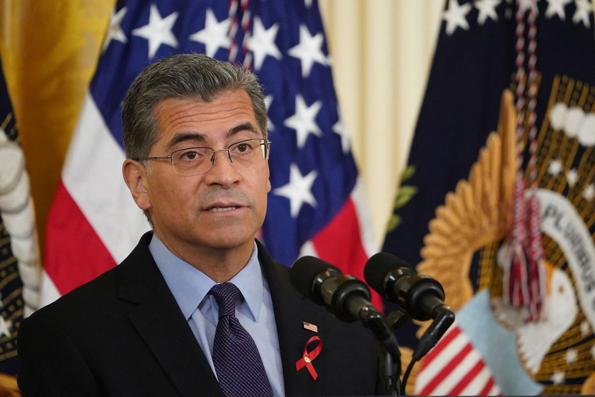<i>Mandel Ngan/AFP/Getty Images</i><br/>Health and Human Services Secretary Xavier Becerra is set to unveil a new push by the Biden administration Tuesday to accelerate its efforts to prevent