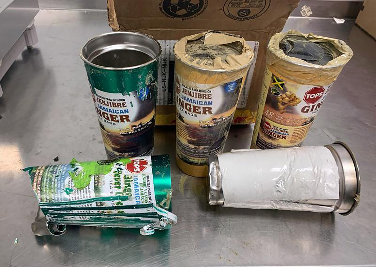<i>From U.S. Customs and Border Protection</i><br/>CBP officers found cocaine concealed inside the insulated liner of these thermal cups shipped from Jamaica.