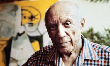 This file pictured dated 13 October 1971 shows Spanish painter Pablo Picasso in Mougins