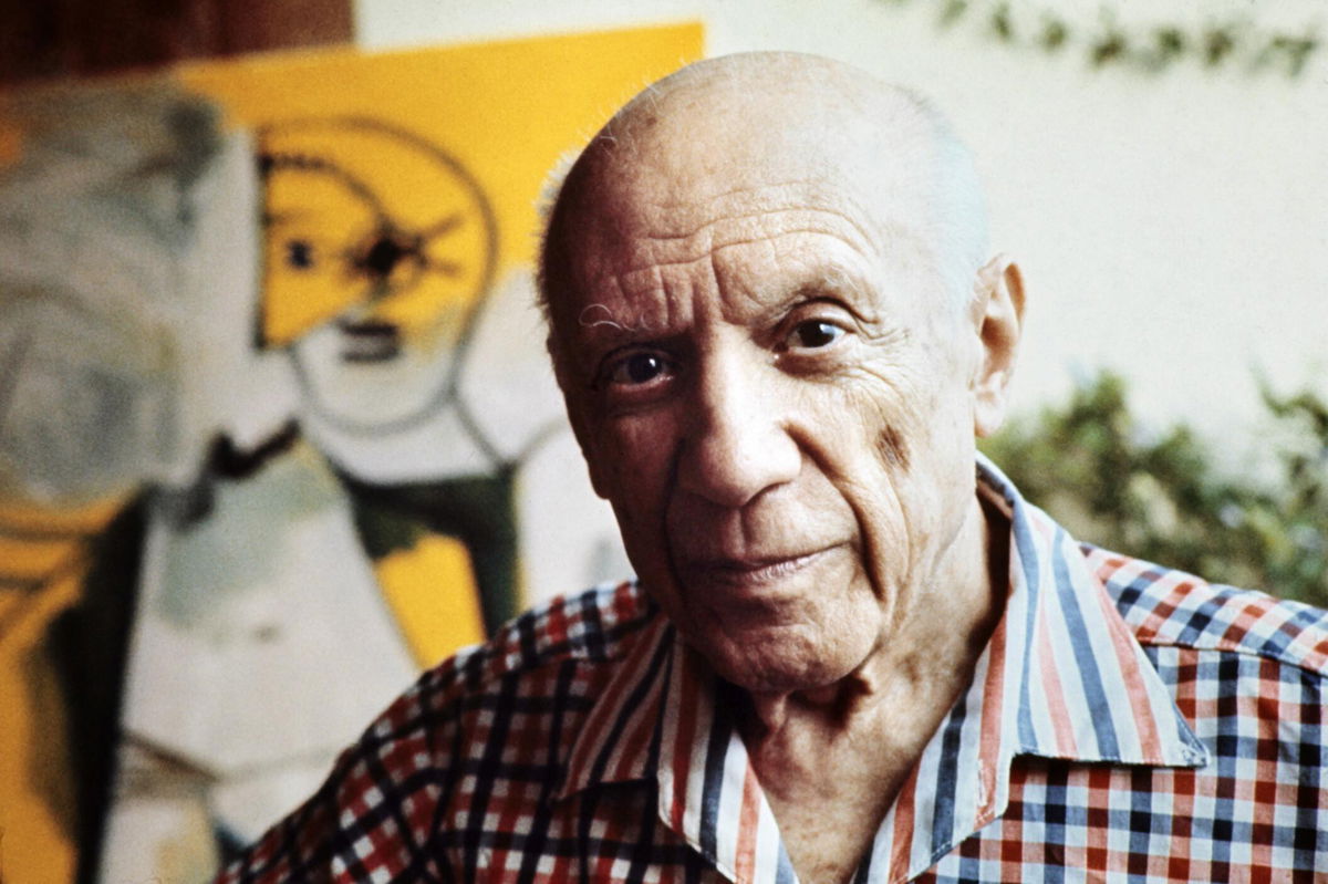 <i>RALPH GATTI/AFP/AFP/Getty Images</i><br/>This file pictured dated 13 October 1971 shows Spanish painter Pablo Picasso in Mougins