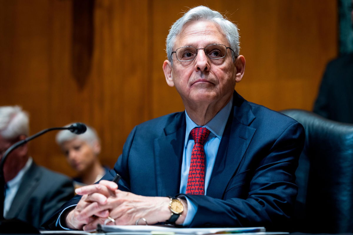 <i>Jim Lo Scalzo/Pool/AP</i><br/>File photo of Attorney General Merrick Garland