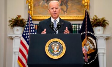 President Joe Biden delivers remarks on the Russian invasion of Ukraine