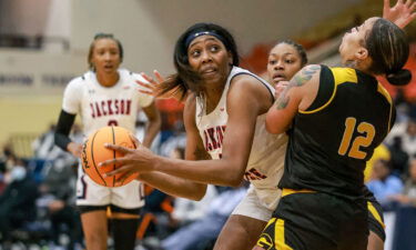 Ameshya Williams-Holliday of Jackson State University was picked by the Indiana Fever in the third round of the 2022 WNBA Draft.