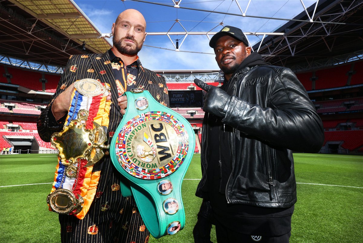 <i>Mikey Williams/Top Rank Inc/Getty Images</i><br/>Tyson Fury